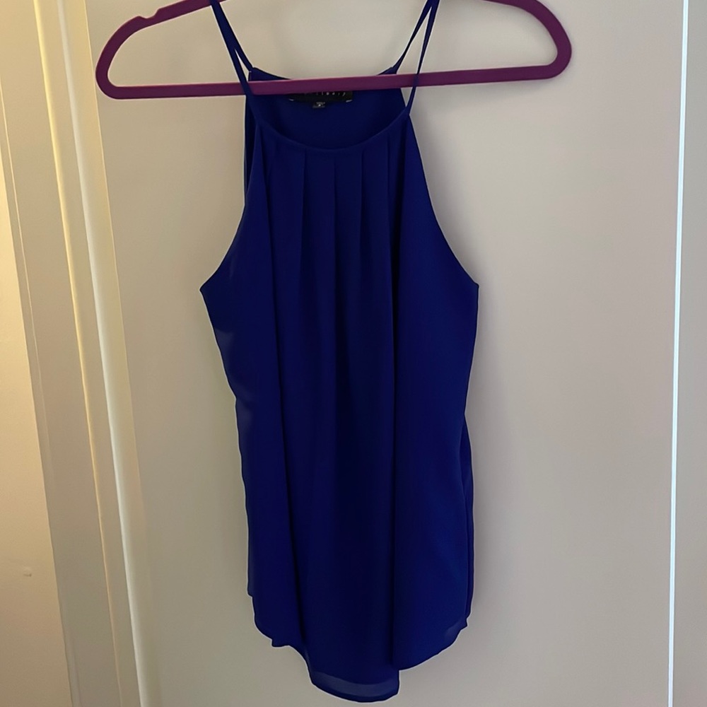 Sanctuary Blue Dressy Top